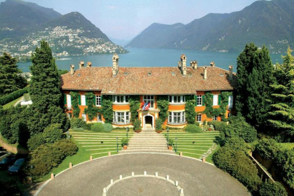 Villa Principe Leopoldo, Lugano,Switzerland-The Ticino Region