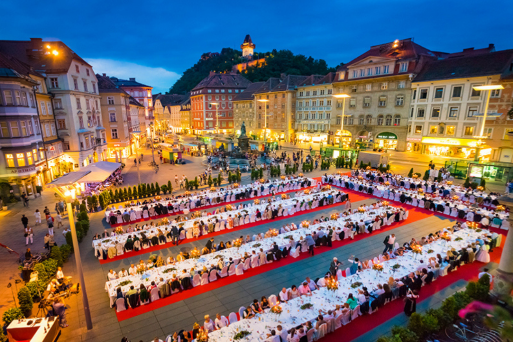 Long Table of Graz - Werner Krug (Graz Tourismus)