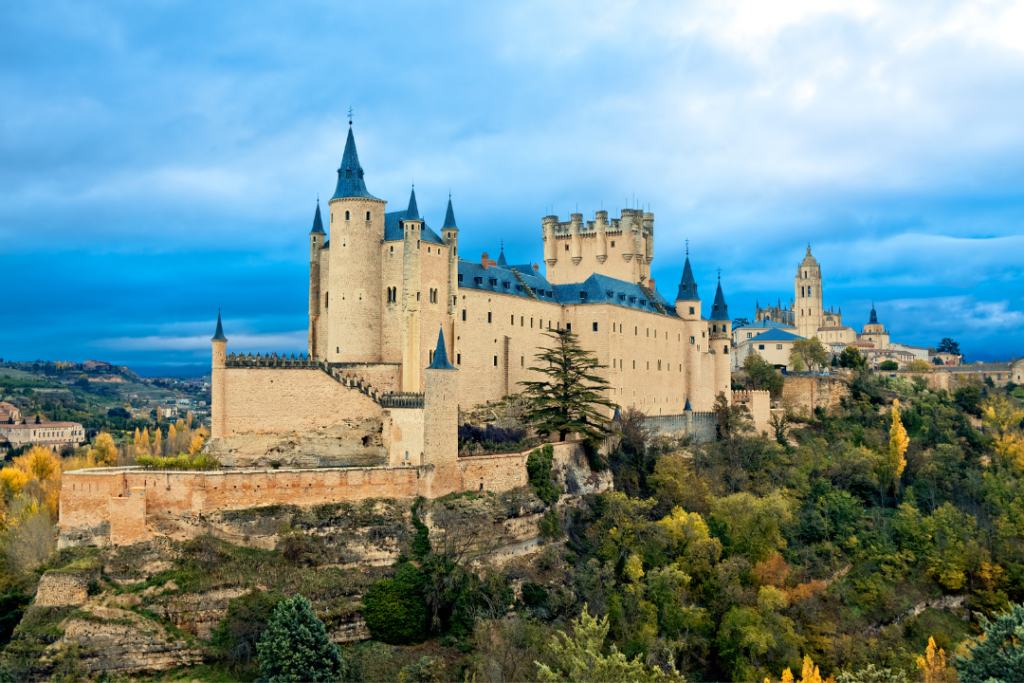 Alcazar Castle in Segovia