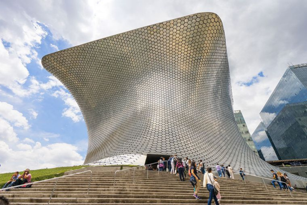 Mexico’s Museo Soumaya, designed by architect Fernando Romero - Getty Images