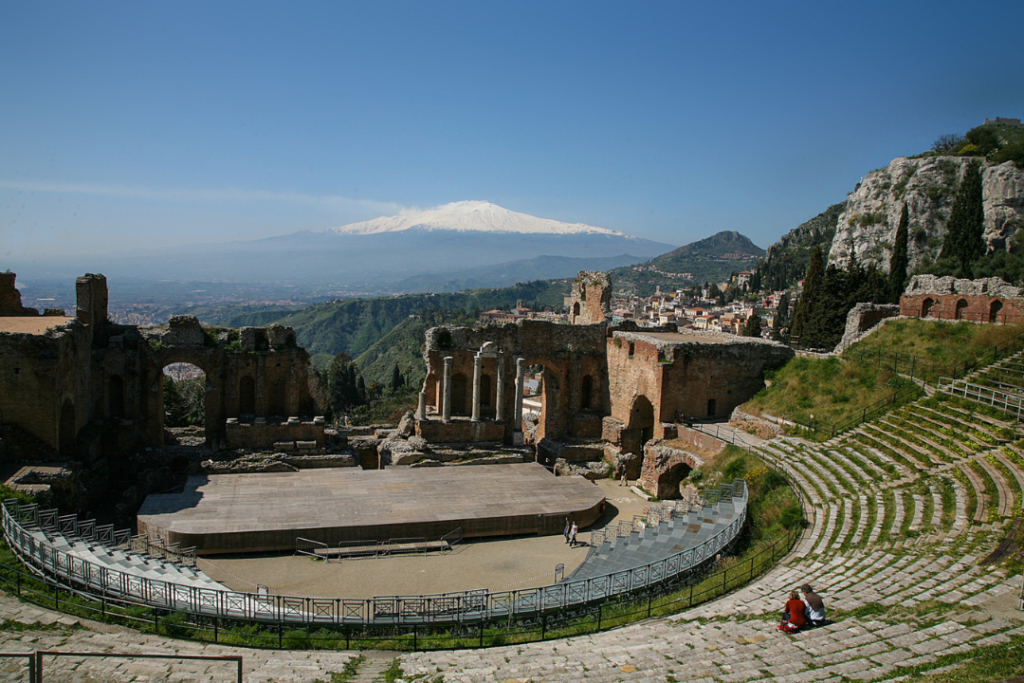 The Greek Theater of Taormina, Sicily - ph.barone