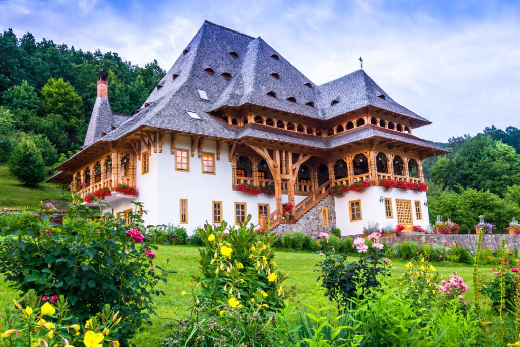 Barsana Monastery - Maramures Region Romania