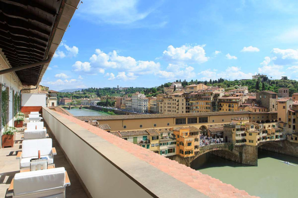 Portrait Firenze, Ponte Vecchio Suite Terrace View, Florence, Italy - Virtuoso