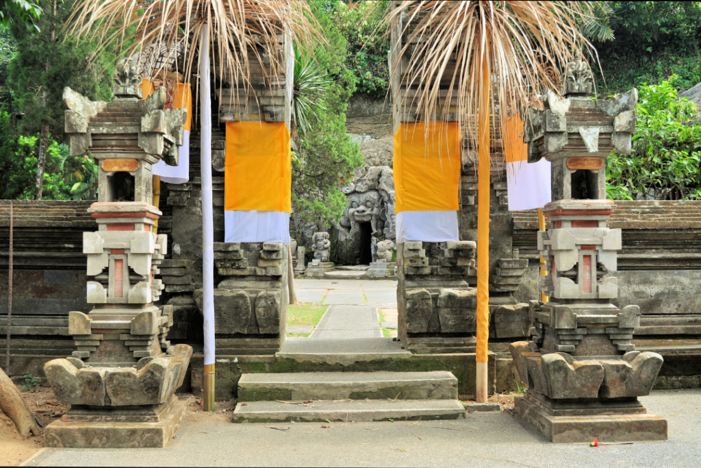 Goa Gajah Temple in Bali Indonesia
