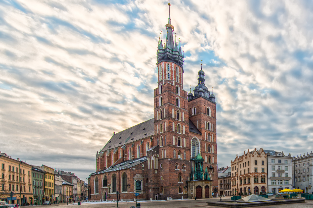 St. Mary's Basilica in Krakow, Poland