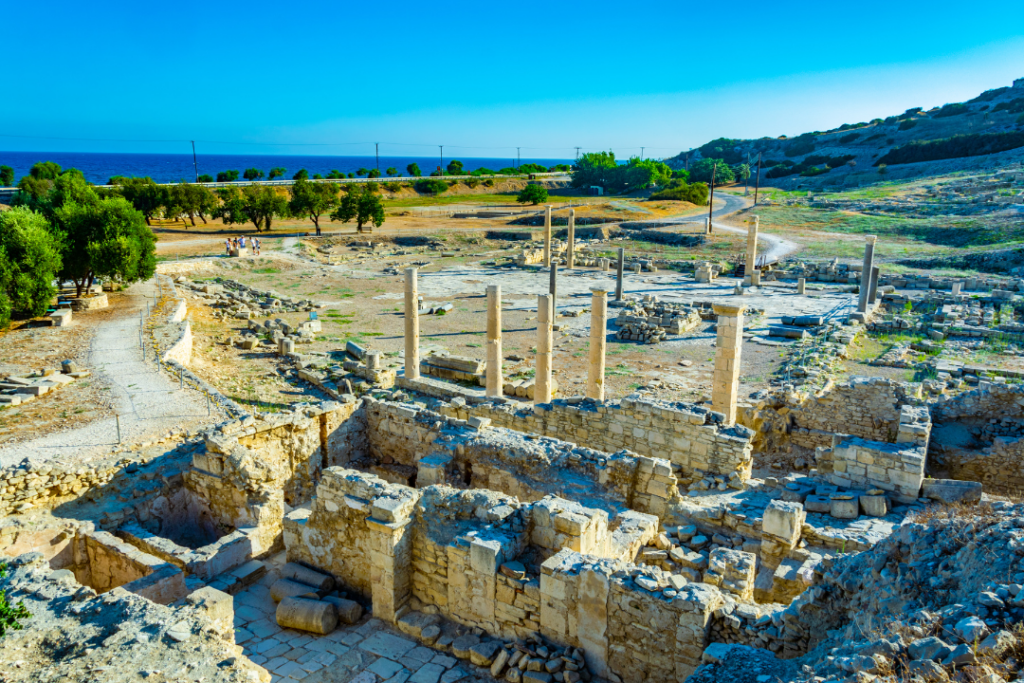 Ancient Ruins of Amathus in Cyprus