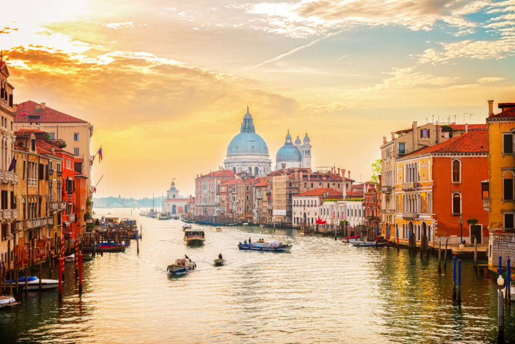 Romantic Venice, Italy