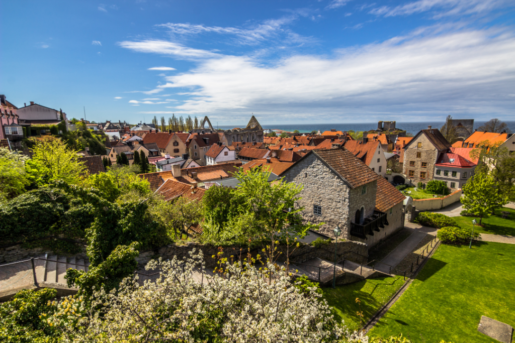 The beautiful town of Visby - A UNESCO World Heritage Site