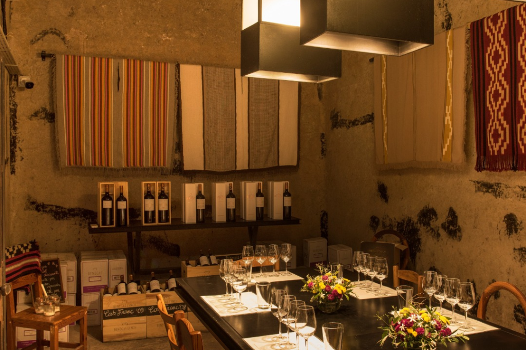 The tasting room at Benegas, Mendoza Province- Bodega Benegas Facebook Page