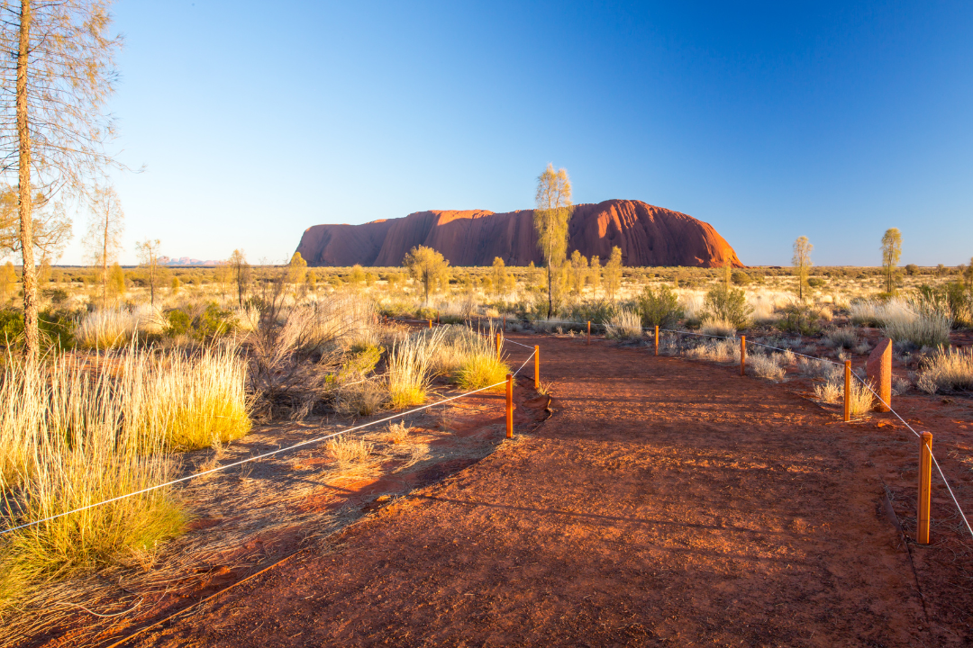 Uluru in Northern Australia