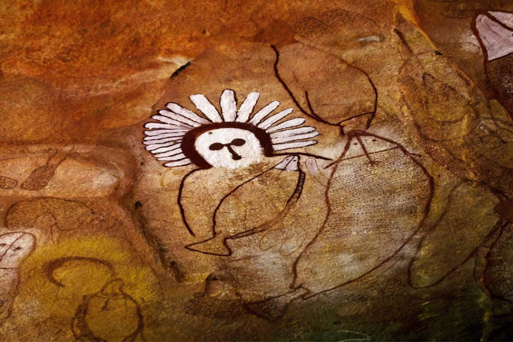 Aboriginal art, Raft Point, Kimberley, Australia/Denis Elterman - Silversea
