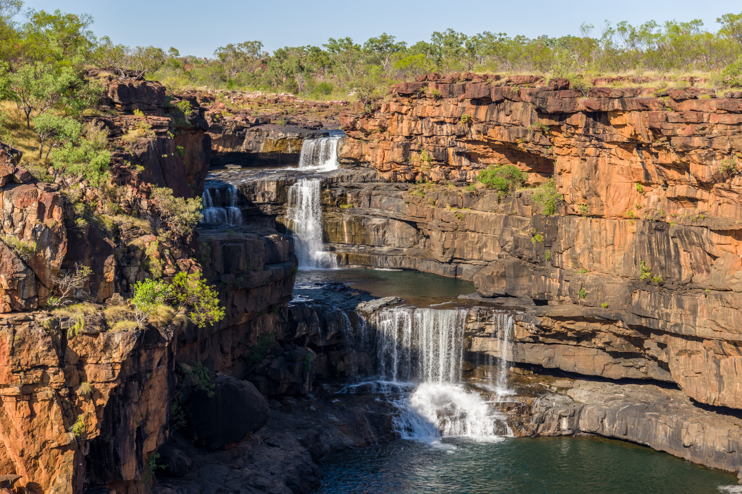 Majestic Mitchell Falls in Kimberley