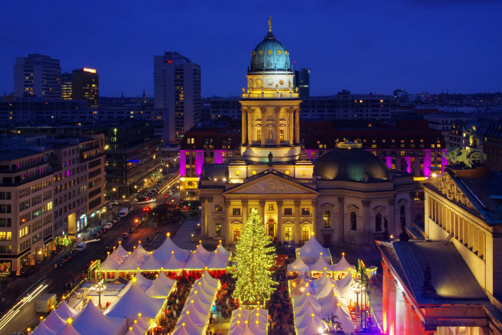 Gendarmenmarkt During Christmas