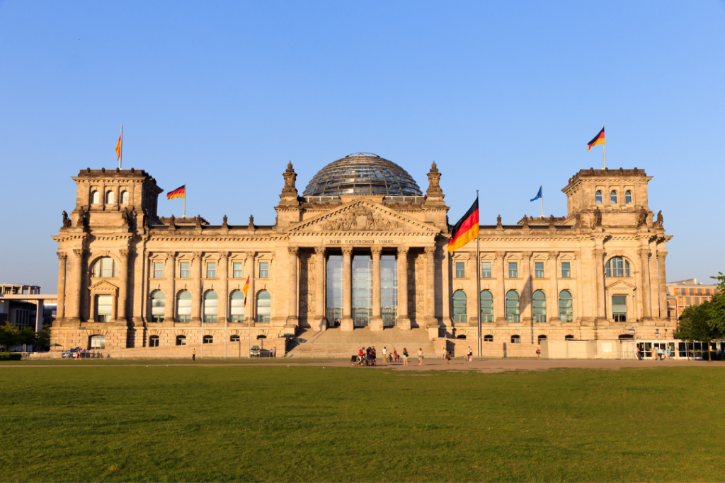 Reichstag Building in Berlin