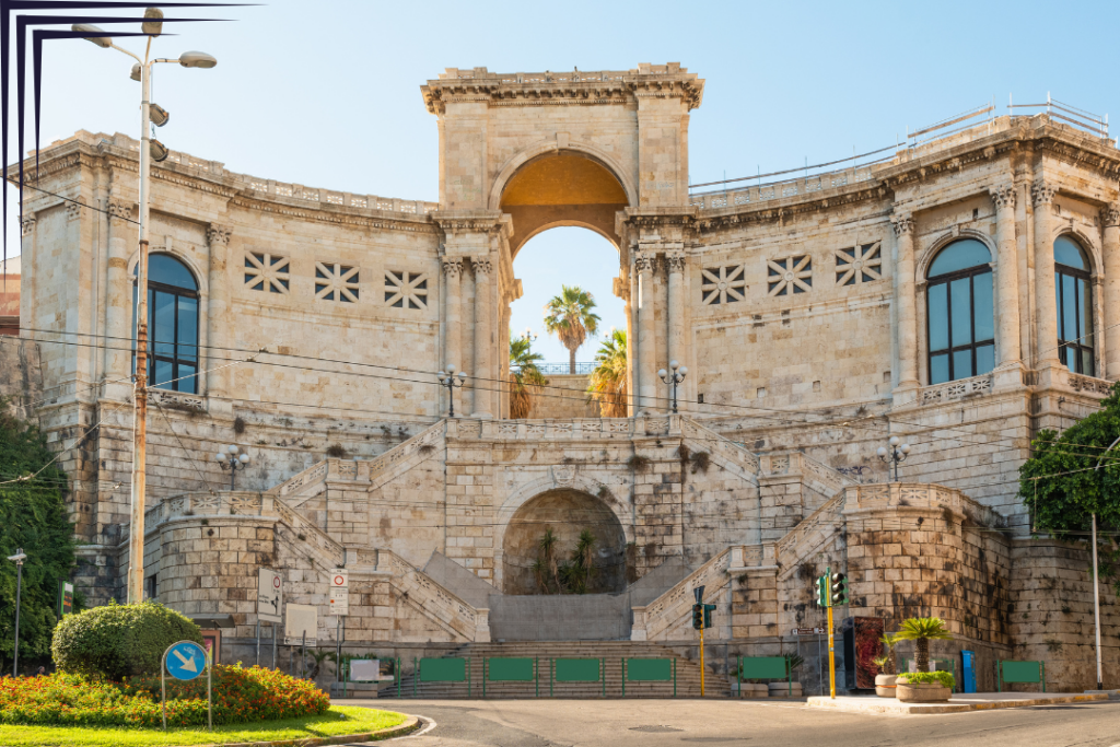 Bastione di San Remy, Cagliari, Sardinia