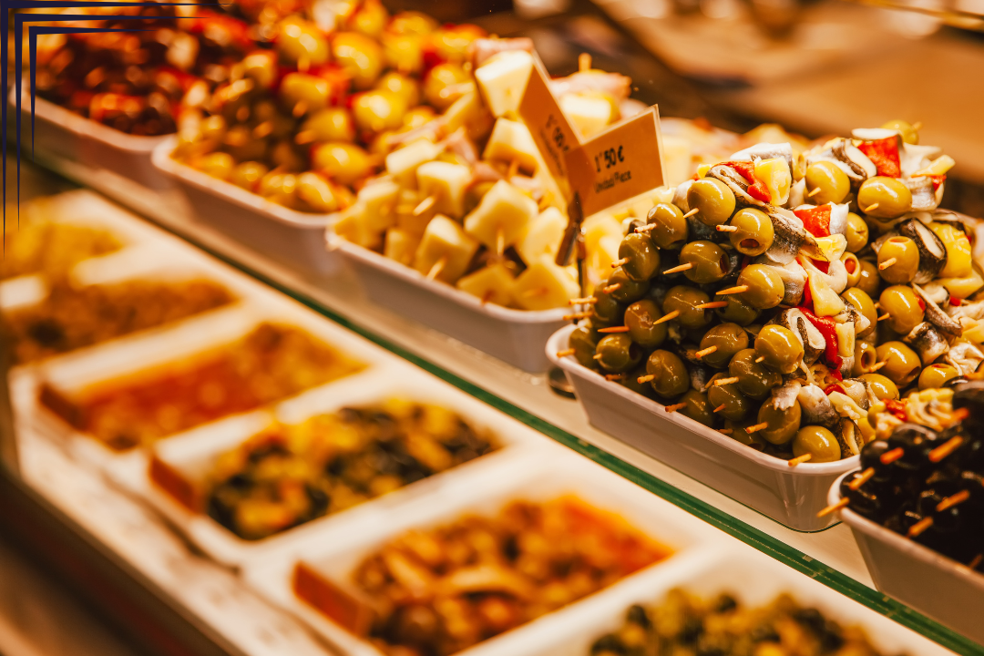 Tapas at Mercado de San Miguel