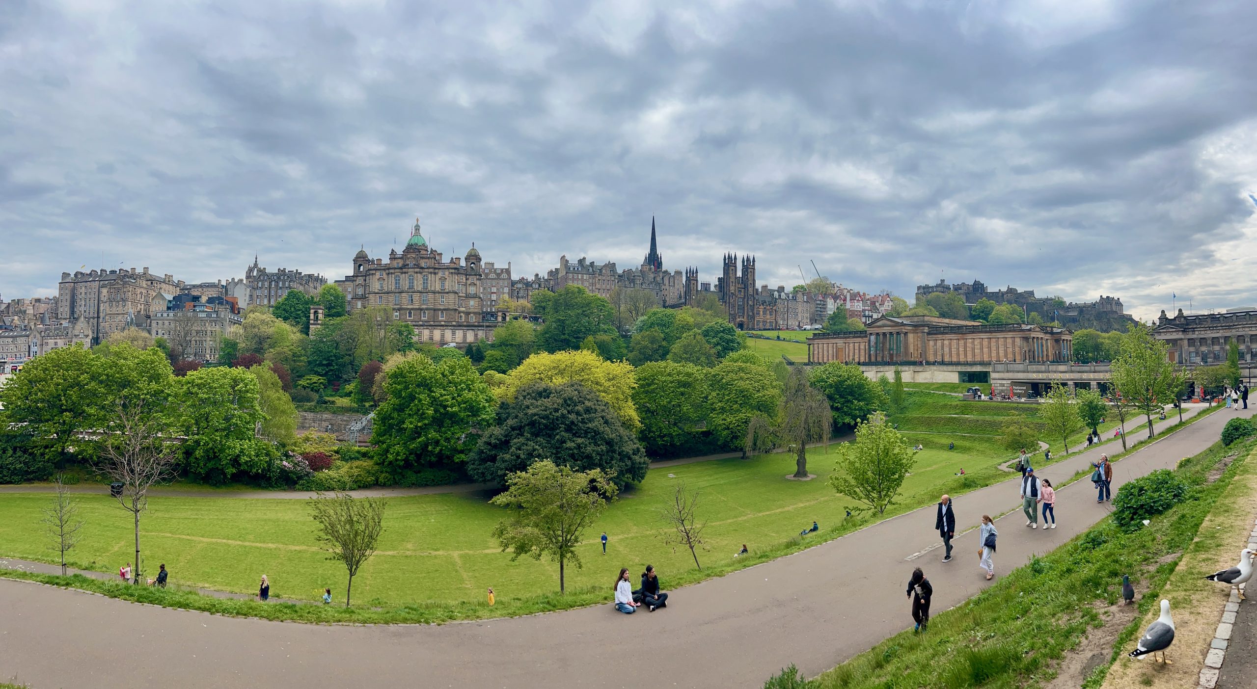 Topography of Edinburgh.